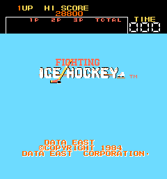 Fighting Ice Hockey cabinet