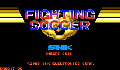 Fighting Soccer cabinet