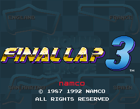 Final Lap 3 cabinet