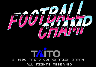 Football Champ cabinet