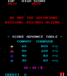 Galaxian Part 4 cabinet