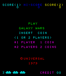 Galaxy Wars cabinet