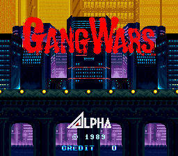 Gang Wars cabinet