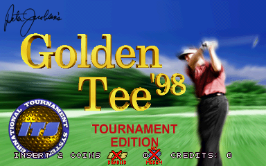 Golden Tee '98 Tournament cabinet
