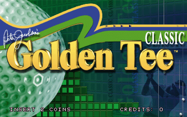 Golden Tee Classic cabinet