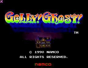 Golly! Ghost! cabinet
