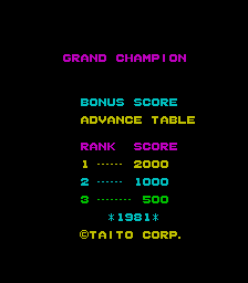 Grand Champion cabinet