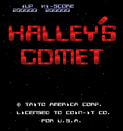 Halley's Comet cabinet
