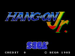 Hang-On Jr. cabinet