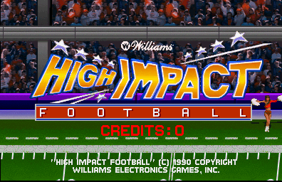 High Impact Football cabinet