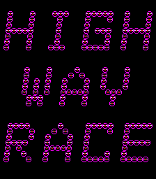 High Way Race cabinet