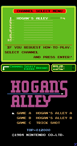 Hogan's Alley cabinet
