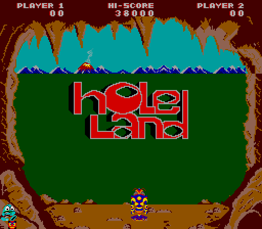 Hole Land cabinet