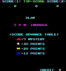 IPM Invader cabinet