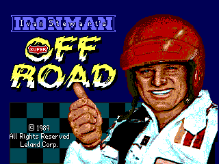 Ironman Ivan Stewart's Super Off-Road cabinet