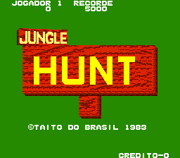 Jungle Hunt cabinet