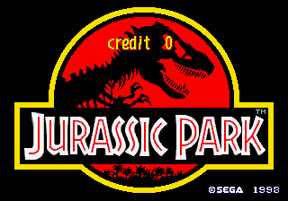 Jurassic Park cabinet