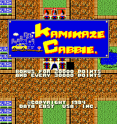 Kamikaze Cabbie cabinet