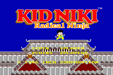Kid Niki - Radical Ninja cabinet