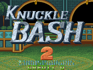 Knuckle Bash 2 cabinet