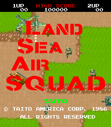 Land Sea Air Squad / Riku Kai Kuu Saizensen cabinet
