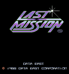 Last Mission cabinet