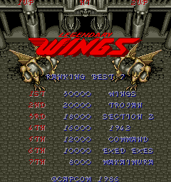 Legendary Wings cabinet