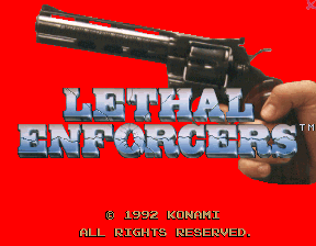 Lethal Enforcers cabinet