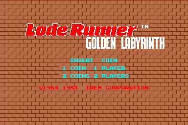 Lode Runner III - The Golden Labyrinth cabinet