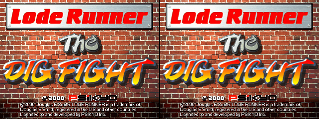 Lode Runner - The Dig Fight cabinet
