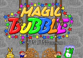 Magic Bubble cabinet