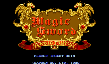 Magic Sword: Heroic Fantasy cabinet