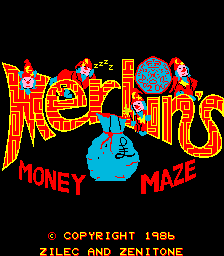 Merlins Money Maze cabinet