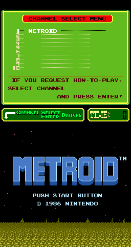 Metroid cabinet
