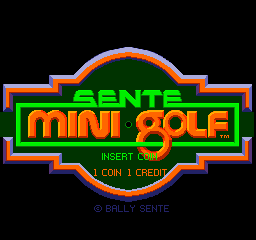 Mini Golf cabinet