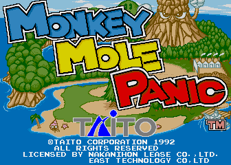 Monkey Mole Panic cabinet