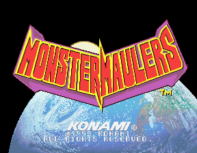 Monster Maulers cabinet