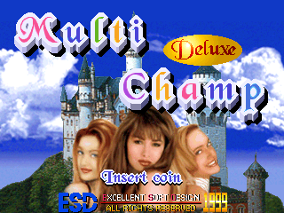Multi Champ Deluxe cabinet