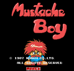 Mustache Boy cabinet