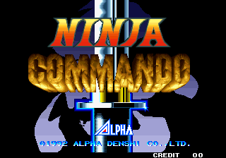Ninja Commando cabinet