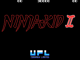 Ninja-Kid II cabinet