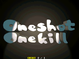 One Shot One Kill cabinet