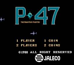 P-47 - The Phantom Fighter cabinet