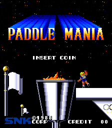 Paddle Mania cabinet