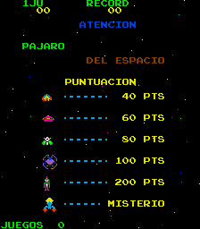 Pajaro del Espacio cabinet