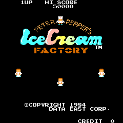 Peter Pepper's Ice Cream Factory cabinet