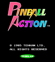 Pinball Action cabinet