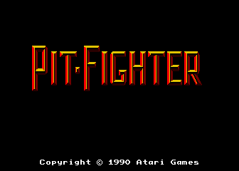 Pit Fighter cabinet