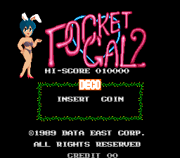 Pocket Gal 2 cabinet