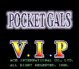 Pocket Gals V.I.P cabinet